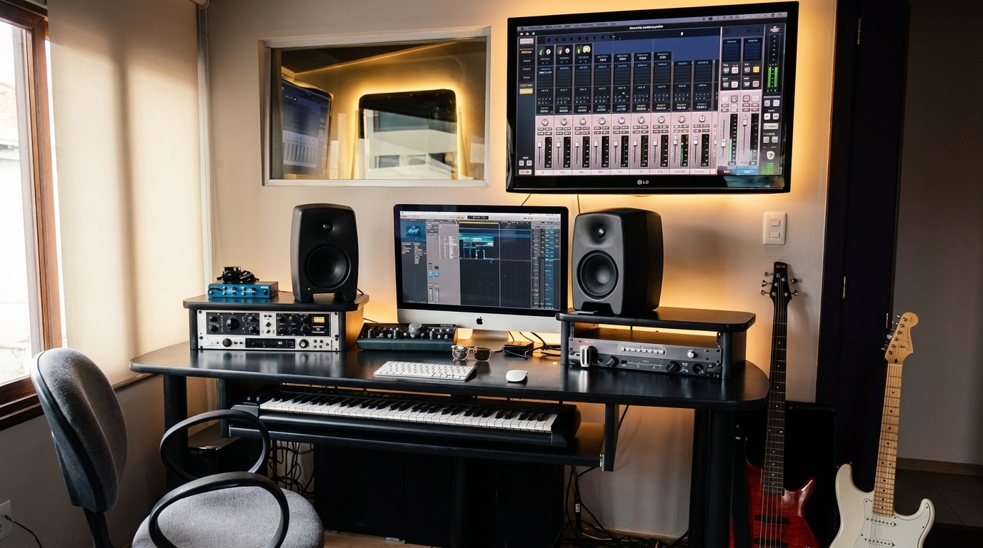 Adrian Khalife recording studio